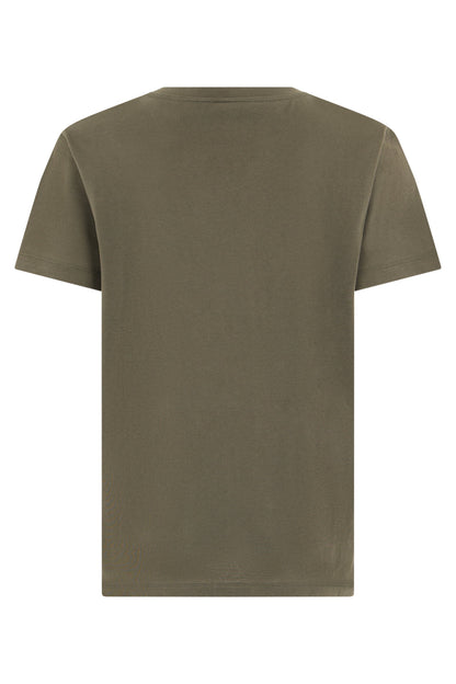 Crew neck T-shirt with logo RTW