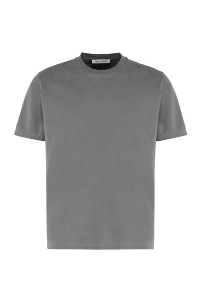 Boxy crew neck T-shirt in jersey RTW