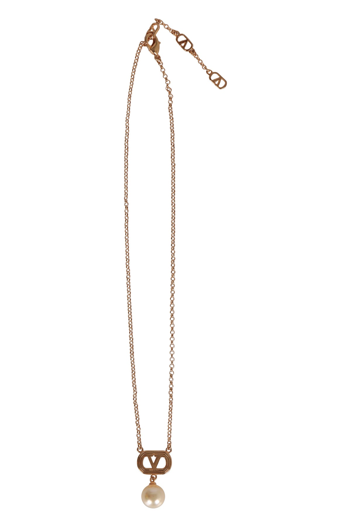 Valentino Garavani Collana Ovalette In Metal