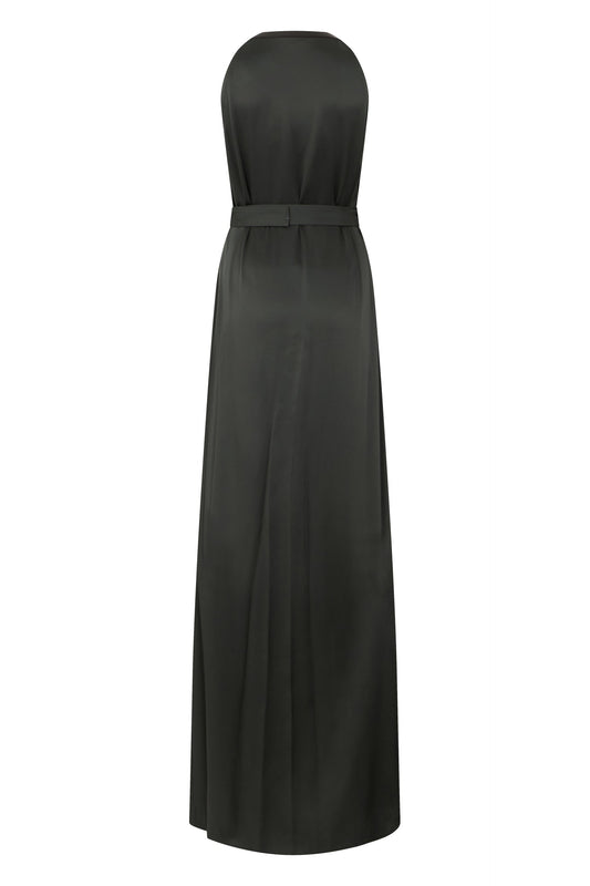 Long satin dress RTW
