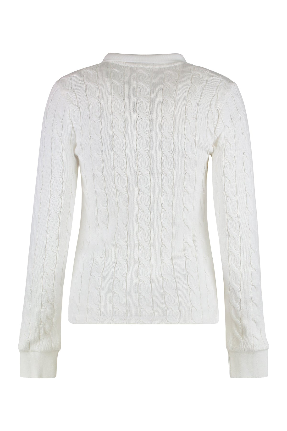 Cable knit polo RTW
