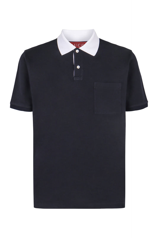 Pique cotton stretch polo RTW