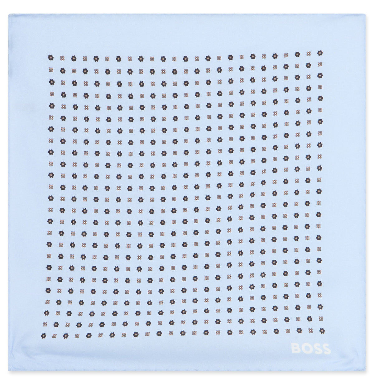 Scarf with geometric pattern ACC