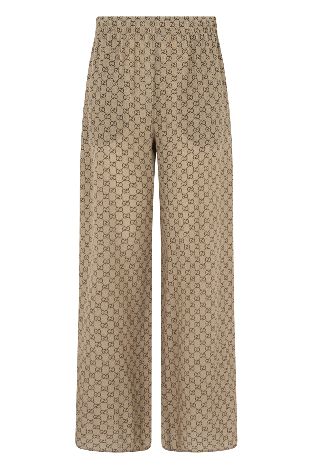 Loose silk crepe trousers RTW