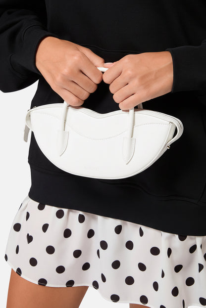 Fiorucci White mini lips bag