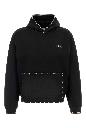 Found Stitched border distressed logo hoodie