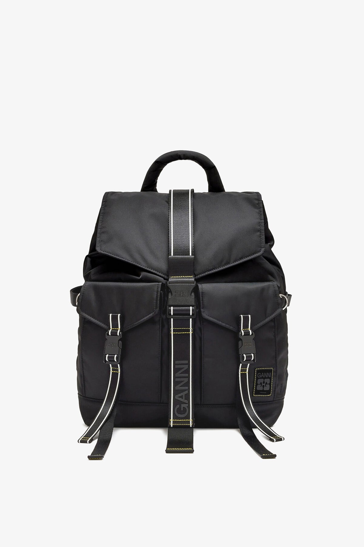 Ganni Re-tech sport nylon backpack