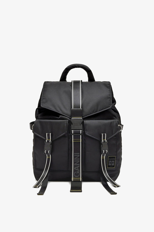 Ganni Re-tech sport nylon backpack