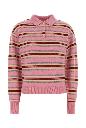 Guest In Residence Collegiate stripe polo