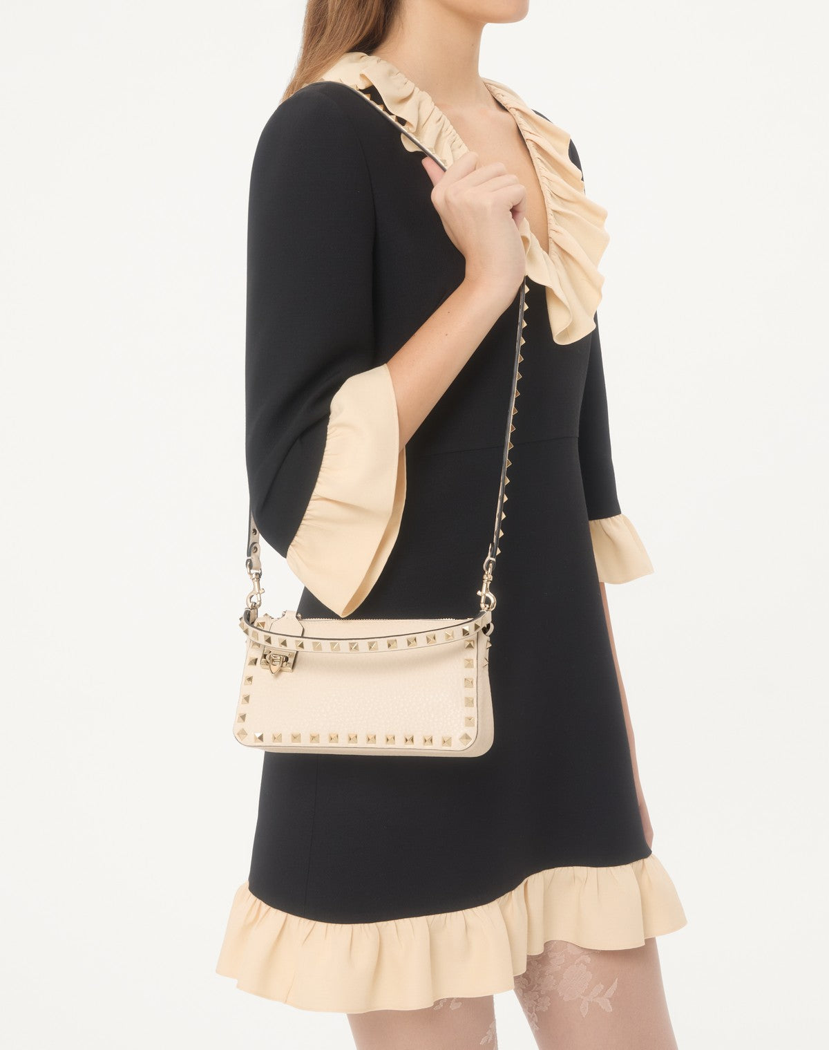 Valentino Garavani Small shoulder bag | rock