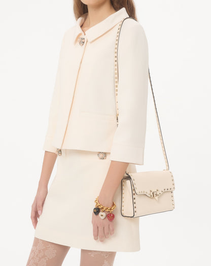 Valentino Garavani Small shoulder bag | rock