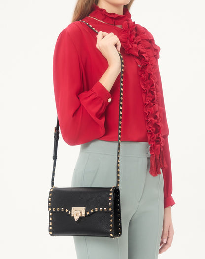 Valentino Garavani Small shoulder bag | rock