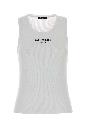 Balmain Balmain paris emb jersey tank top