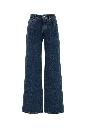 Balmain Straight dark blue denim pants