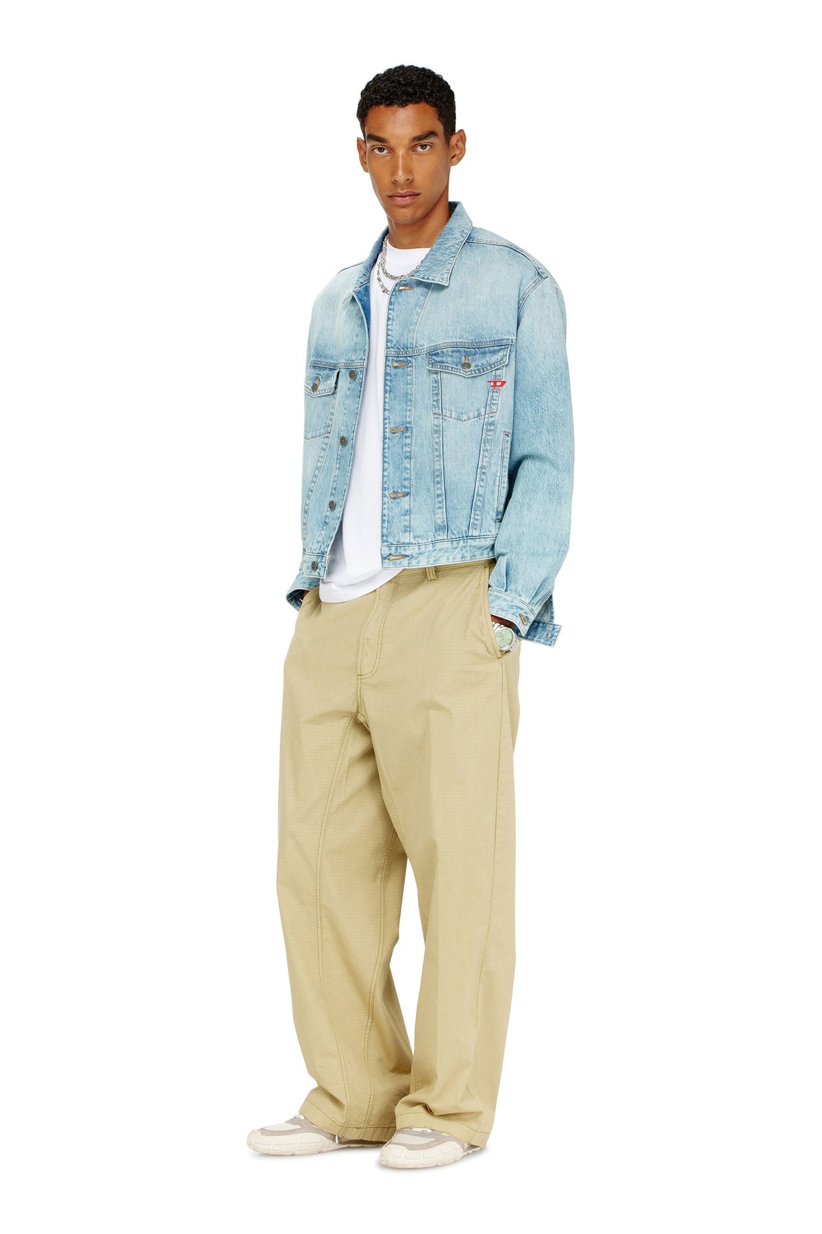 DIESEL T-shirt t-boxt-bisk in cotton