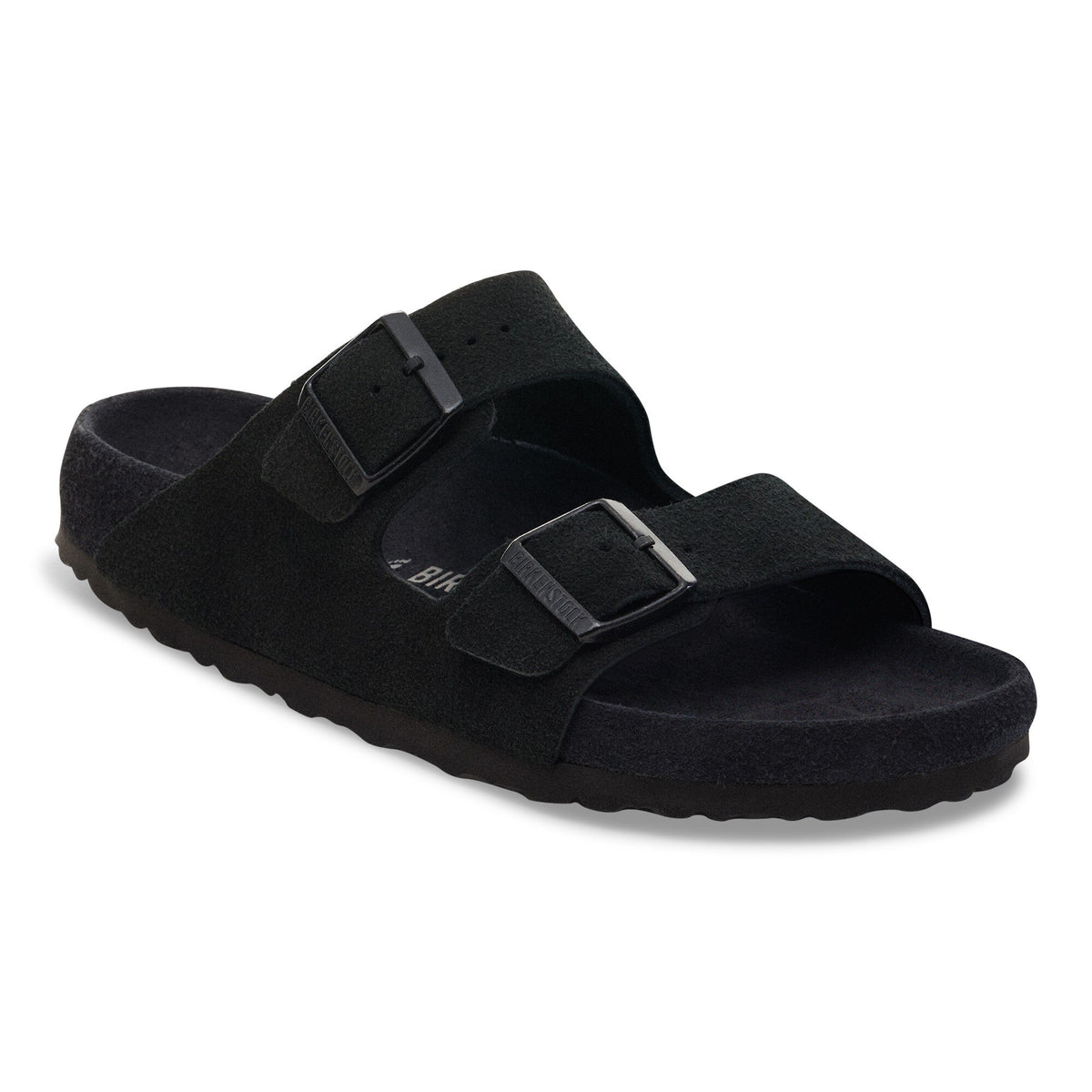 Birkenstock Arizona black, suede leather