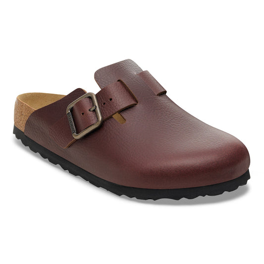 Birkenstock Boston wb vintage wood roast, natural leather