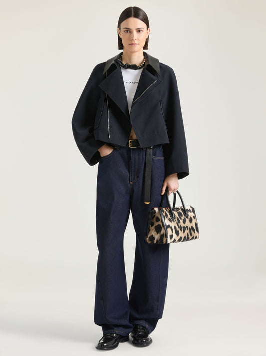 Givenchy A-line cocoon sleeve jacket