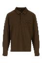 Tom Ford Cotton silk piquet ls polo