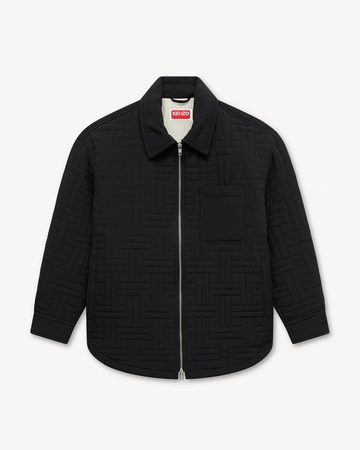 Kenzo Kenzo weave quilted blouson