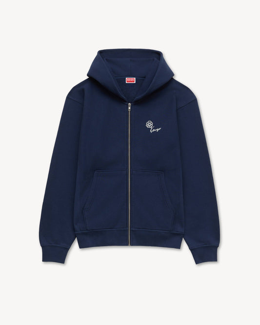 Kenzo Kenzo tulip classic zip up hoodie