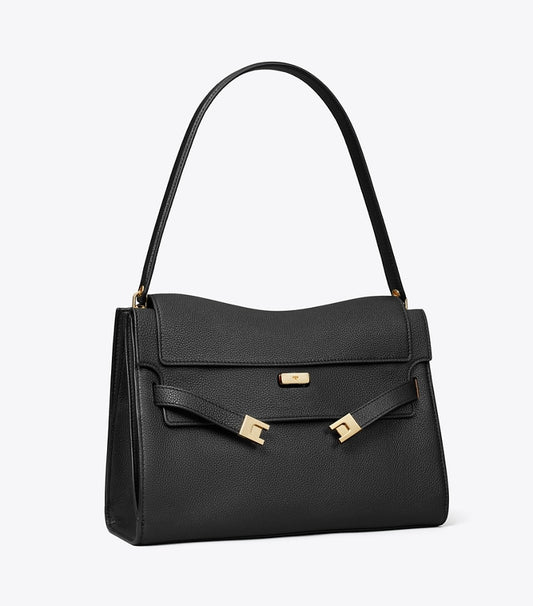 Tory Burch Lee radziwill pebble large shoulder bag