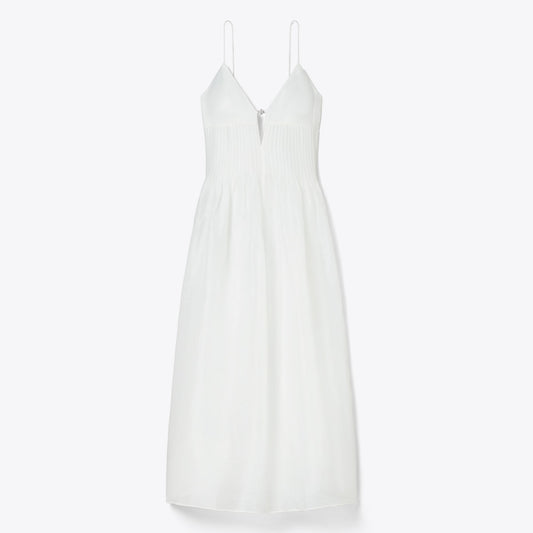 Tory Burch Waisted linen dress
