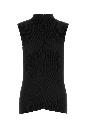 Calvin Klein Sl plisse mock neck top