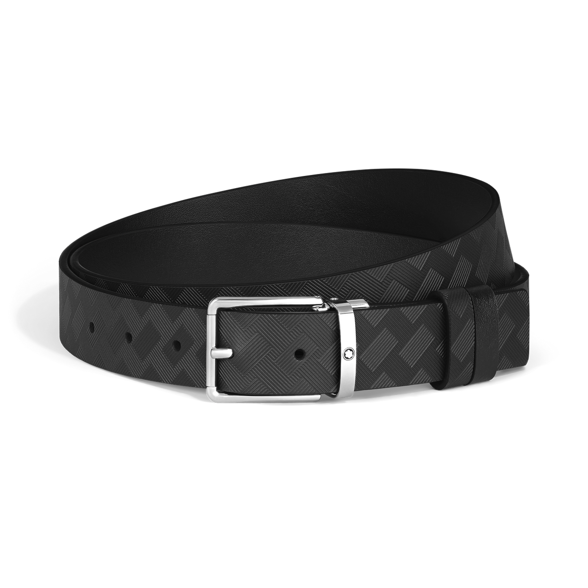 Montblanc Everyday black/black 30mm reversible leather strap