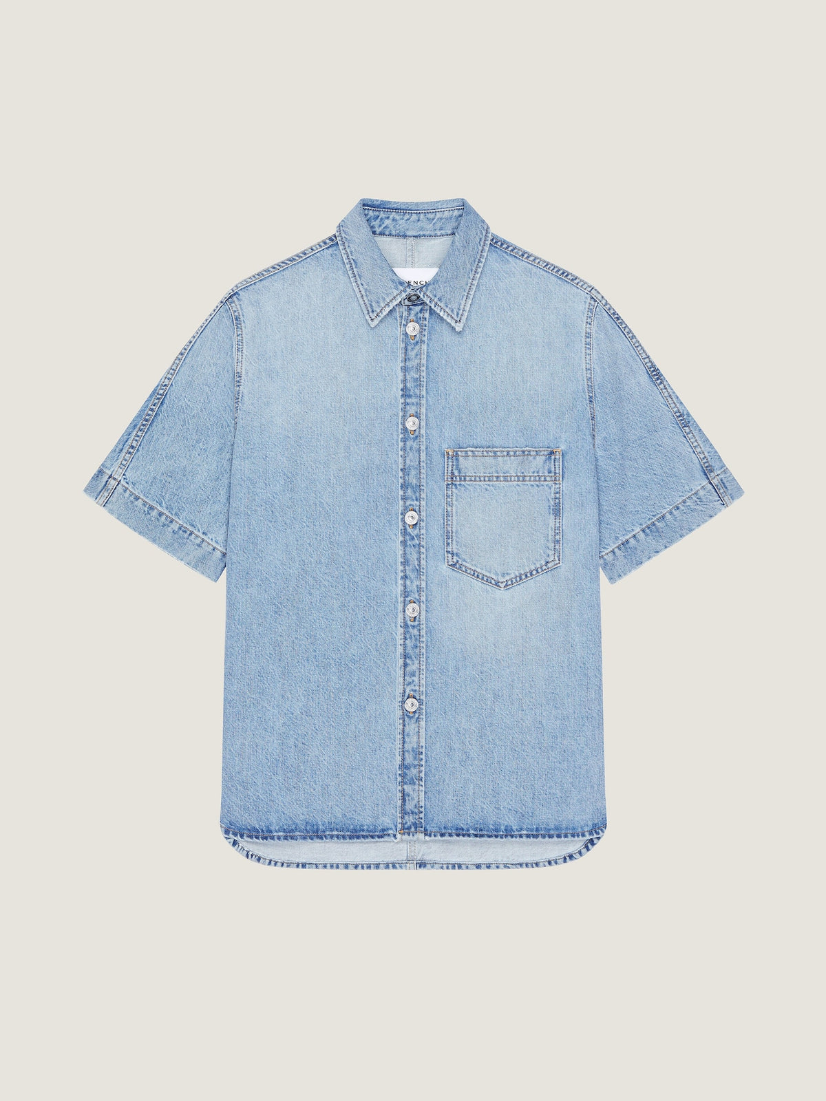 Givenchy Short sleeves denim shirt