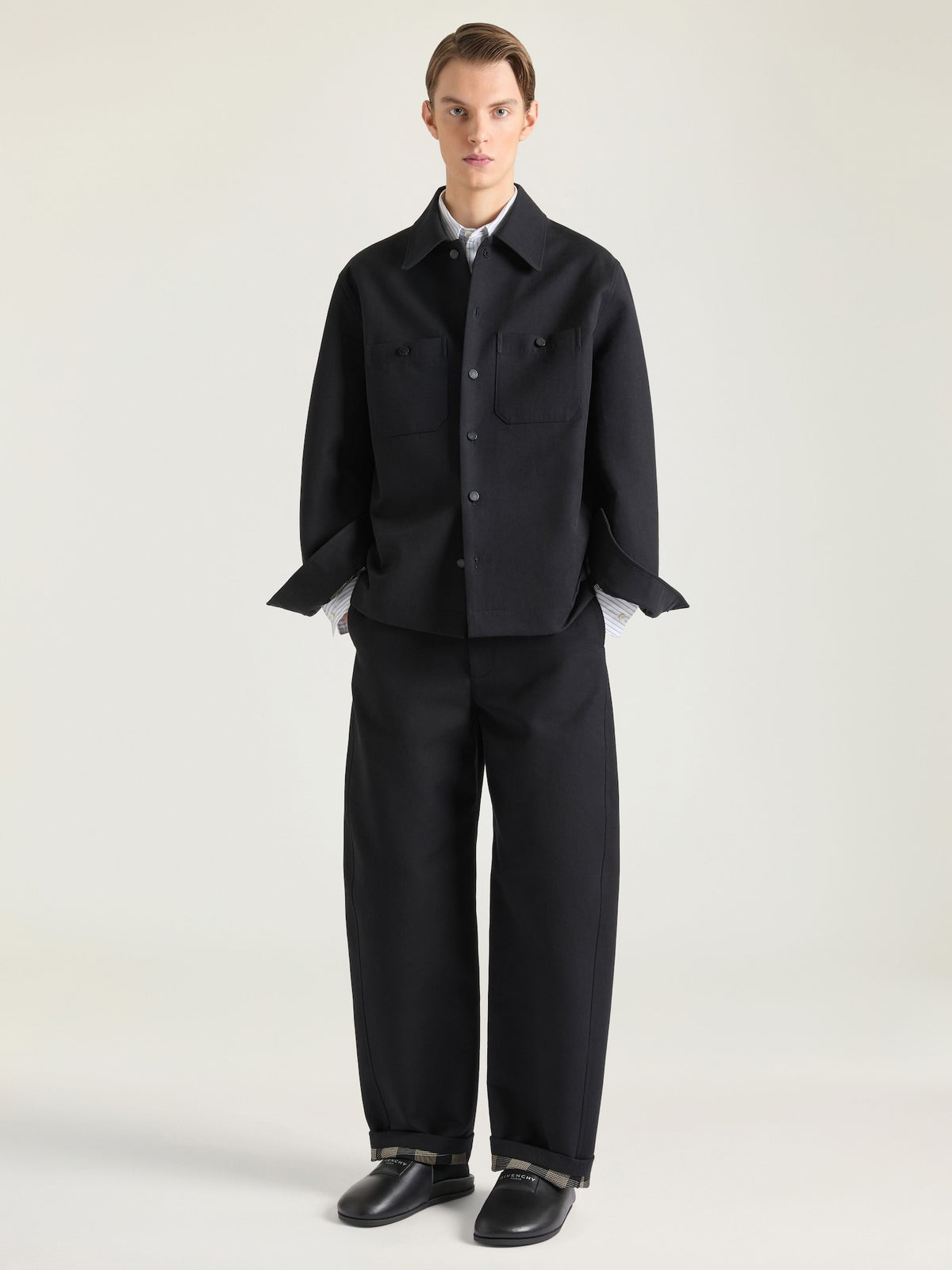 Givenchy Couture seam overshirt