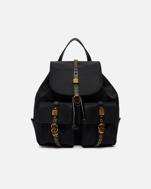 Pinko Backpack classic nylon+pu