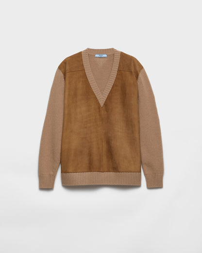 Prada Magl. pellicce/pelle