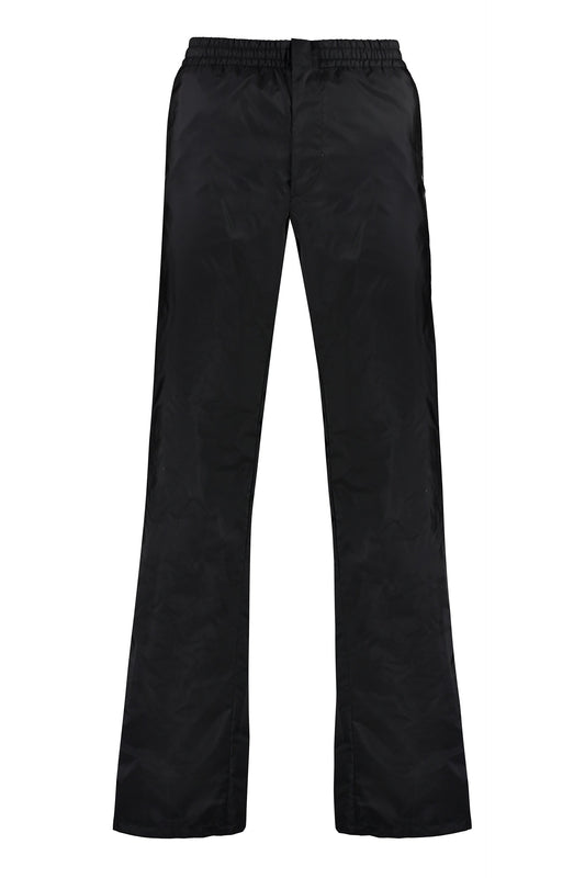 Prada Pantaloni SPH497SUMO19WZ F0002 black trousers (similar-style Prada black Re-Nylon pants)