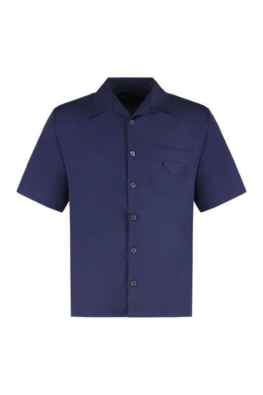 PRADA CAMICIA UCM608SOOO10HT F0008 BLEU - blue shirt (similar style, thecorner.com reference)