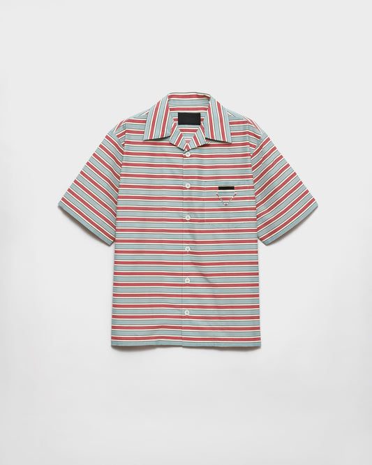 Prada Camicie Stampate UCS414SUMO17N4 F0637 Astrale printed bowling shirt