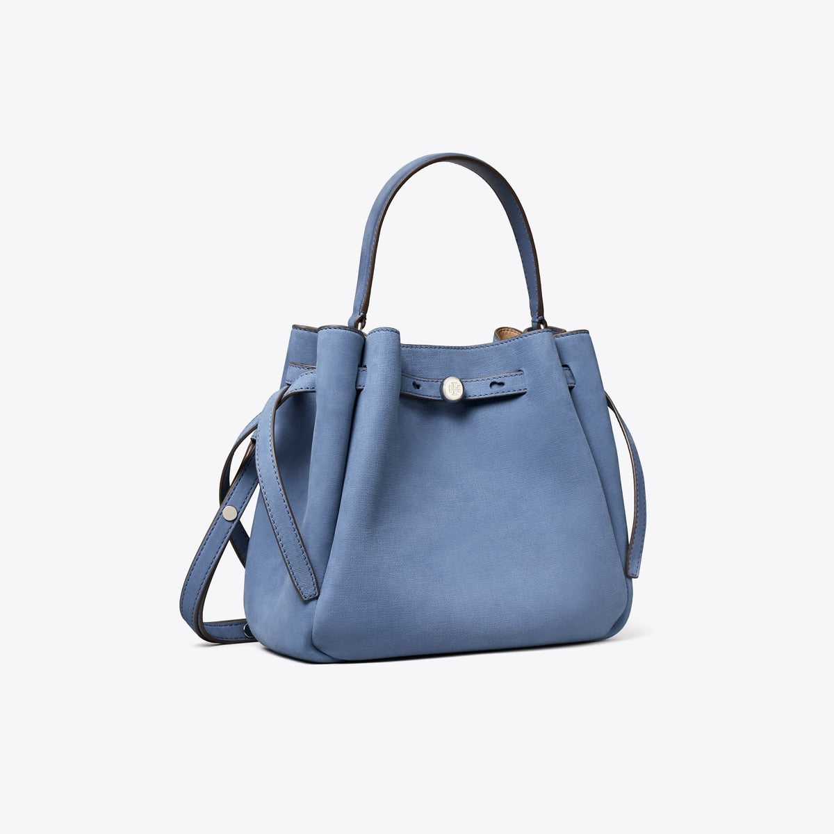 Tory Burch Elegant blue bag with details in laces