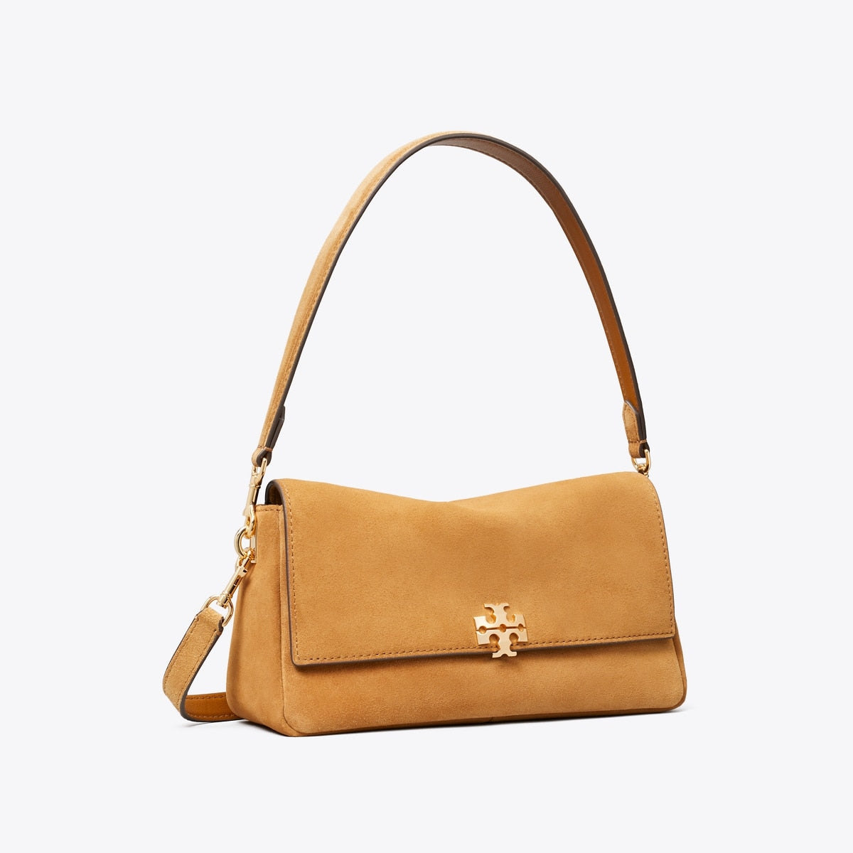 Tory Burch Charlie shoulder bag in suede leather