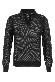Tom Ford 18gg cotton silk mesh ls buttonless polo