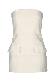 Toteme Strapless crepe pocket top