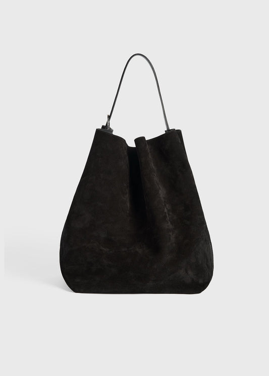 Toteme Belted suede tote