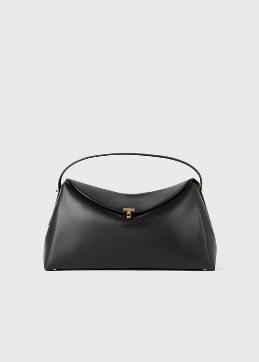 Toteme T-lock leather top handle