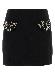 Versace Skirt responsible light weight double wool crepe