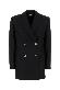 Versace Informal jacket responsible wool tonal pinstripes