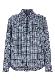 Versace Blouson check wool flannel with versace embroidery