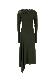 Victoria Beckham Twist armhole detail midi dress