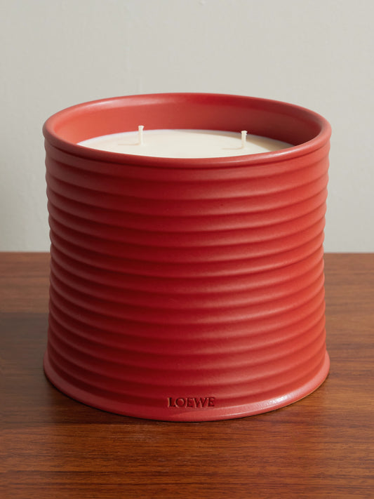 Loewe Loewe large tomato leaves candle